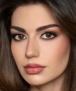 lentilles colorées Highlight Cool Hazel Bella regard noisette lumineux naturel subtil élégant