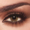 Lentilles de couleur Bella One Day Citrine Crystal — vert olive chaud aux reflets noisette