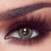 Lentilles de couleur Bella One Day Platinum Grey — gris argenté aux reflets verts subtils