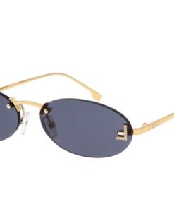 FENDI First crystal FE4075US 30V 54-15 Or