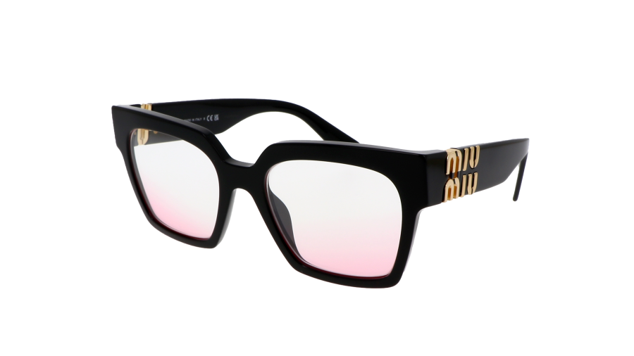 Miu Miu MU 04UV 1AB1O1 52-19 Noir Verres Blush