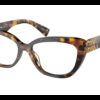 Miu Miu MU 05VV VAU1O1 55-16 Honey Havana