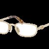 Miu Miu MU 52ZV ZVN1O1 53-19 Or pâle