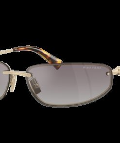 Miu Miu MU A50S ZVN30C 68-15 Or pâle