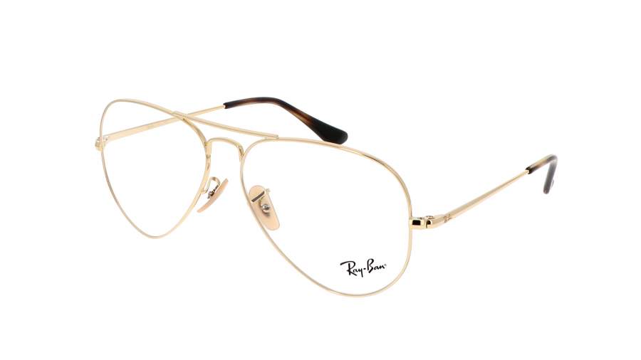 Ray-Ban Aviator Optics RX6489 RB6489 2500 58-14 Or