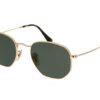 Ray-Ban Hexagonal Flat Lenses RB3548N 001 51-21 Or